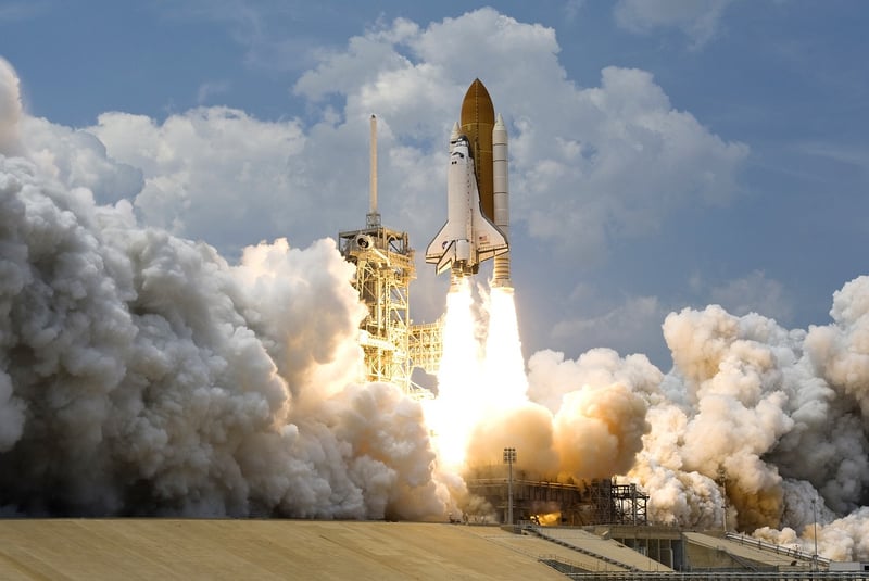Rocket Launch at Kennedy Space Center